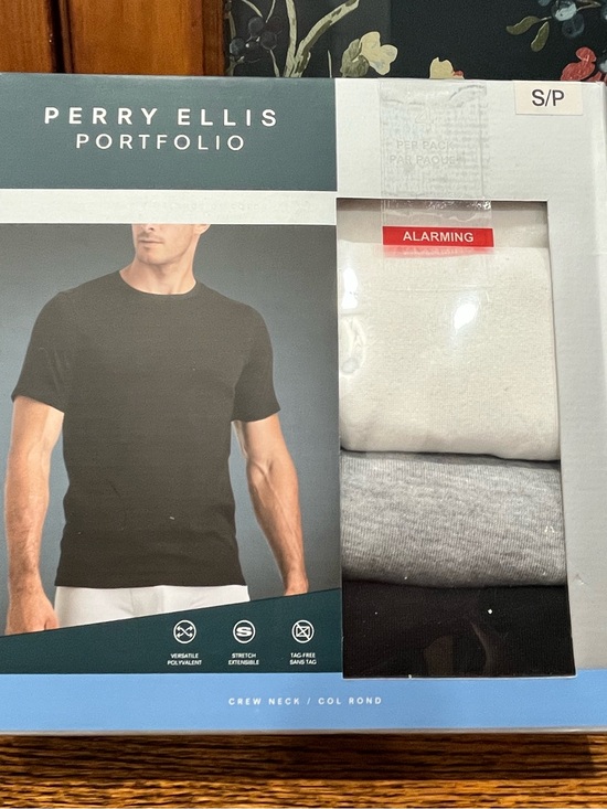 Perry Ellis Other - Perry Ellis Portfolio Men’s Crew Neck T-Shirts – 3-Pack | Small